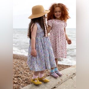 Question Everything Lavender Floral Dress - size: 4-5y